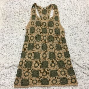Shirt/dress embroidered boho